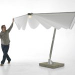 Guarda-sol Kosmos da Extremis com design de Dirk Wynants