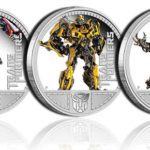 Coleção de moedas dos Transformers 3