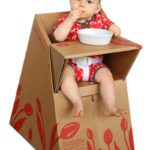 Cadeirão de papelão: Belkiz Foldaway