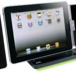 JVC UX-VJ3 dockstation para iPad e iPhone simultaneamente