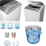 Máquinas lava e seca Top Load Intelligent Sensor da Electrolux e modelos NA-FS14G1 e NA-FS12G1 da Panasonic 