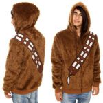 Casaco de moletom peludo do Chewbacca