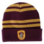 Gorro do Harry Potter com o brasão da Grifinória