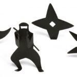 Blocos de anotações no formato de Ninjas