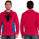 Casaco de moletom do Homem Aranha (com capuz)
