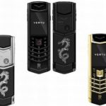 Celular de luxo da Vertu inspirado no “Ano do Dragão”