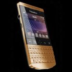Edição limitada do P9981 Gold BlackBerry com design da Porsche