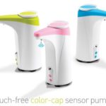 Dispensador de sabão/loção da Simple Human com sensor