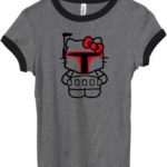 Camiseta Hello Kitty Boba Fett