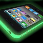 Case para iPhone que brilha no escuro