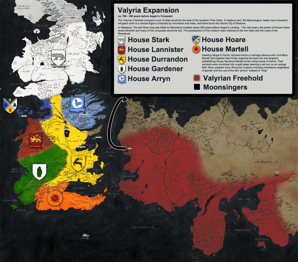 Mapas Mostram A Hist Ria Das Cr Nicas De Gelo E Fogo