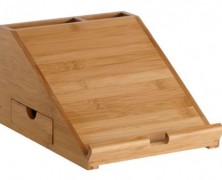 Bamboo iPad Station