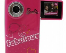 Câmera de vídeo Barbie Fabulous Glam da Digiblue