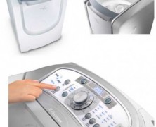 Máquinas lava e seca Top Load Intelligent Sensor da Electrolux e modelos NA-FS14G1 e NA-FS12G1 da Panasonic
