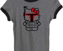 Camiseta Hello Kitty Boba Fett