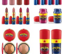 Coleção de maquiagens da MAC da Mulher Maravilha