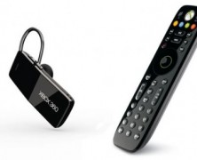Novo fone de ouvido Bluetooth e controle remoto para o Xbox 360