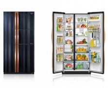 Refrigeradores Samsung : edição limitada cravejados com pedras