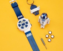 Relógio e controle remoto do R2-D2 Star Wars