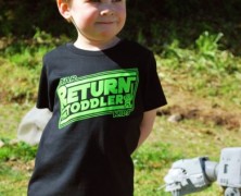 Camisetas e body Star Wars para os pequeninos