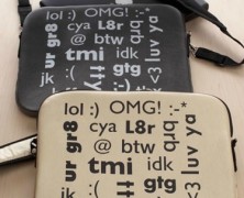 Bolsa para Laptop “Texting”