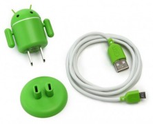 Carregador USB Robô Android