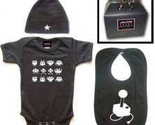 Kit Rockstar Baby, para filhos de gamers