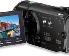 Câmera digital VIXIA HF S11 Dual Flash Memory e Adaptador de Controle Remoto RA-V1 da Canon