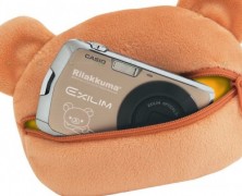 Edição limitada da câmera digital Rilakkuma Exilim