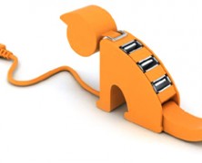USB Kitty Hub: em formato de gatinho