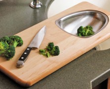Colander Cutting Board: a tábua ideal para alimentos