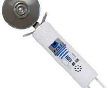 Cortador de pizza R2-D2 com som automático