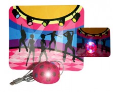 USB mouse disco e mousepad