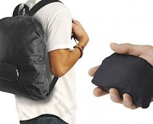 Mochila que cabe no bolso