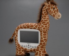 Linha de TV Hannspree com modelos de animais
