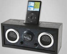 Edição Limitada Hard Rock Cafe MP3 Player, radio e iPod Dock