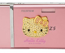 Câmera digital Hello Kitty FinePix Z5 da Fuji Film