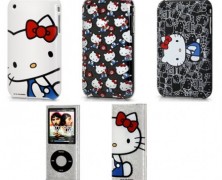 Cases para Hello Kitty para iPhone 3GS, iPod Touch (2nd Gen) e iPod Nano ( 4th Gen)