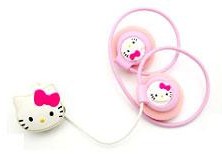 Fone de ouvido da Hello Kitty