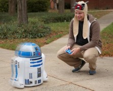 R2D2 Inflável com controle remoto