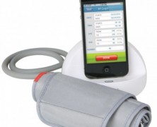 Monitor de pressão arterial para iPhone