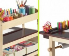 Deluxe Art Center: a mesa ideal para crianças criativas
