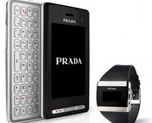 Celular Prada by LG + relógio bluetooth Prada Link