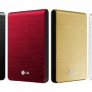 HDs portáteis XD3 slim da LG