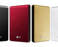 HDs portáteis XD3 slim da LG