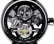 Tambour Monogram Tourbillon: relógio de pulso Louis Vuitton