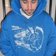 Casaco de moletom com capuz da Millenium Falcon