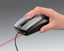 Mouse ótico com laser pointer