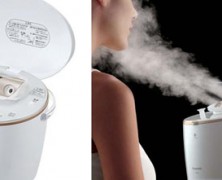 Nano-Care Ion Steamer (EH-SA91) da Panasonic para hidratar a pele
