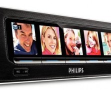 AJL305: Rádio relógio + porta-retrato digital da Philips